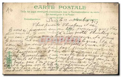 Chambéry - Os Campos da vales do Isère - residência do Sr. Bougouin e da Sra. de Wargny — Verso