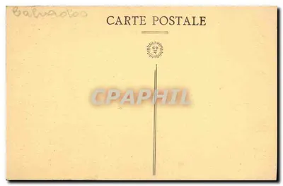 Caen — Klasztor Mężczyzn i Klasztor — Zbiór artystyczny M. Provost & Au Khédives — Rewers