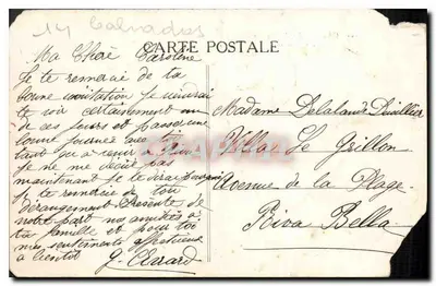 CAEN — Ogród Botaniczny (Serre) — M. C. F. L., Paryż-Meudon, nr 101 — Rewers