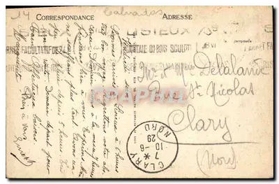 Lisieux — Widok na katedrę św. Jakuba — LL — Rewers