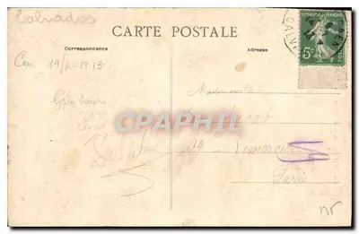 CAEN — Hotel de Valois - Les Lucarnes — Wydawca PAR, nr 170 — Rewers