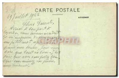 Lourdes — Bazylika i Ukrzyżowana Matka Boża — Sireygeol, wyd., Limoges-Lourdes, nr 43 — Rewers