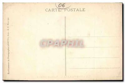 Monte-Carlo - Sala de Concerto — Edição Gilletta, n° 713 — Verso