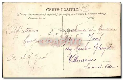 Monako — Ogólny widok Księstwa — La Côte d'Azur artystyczna, n°133 — Rewers