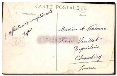 Ogólny widok Monte Carlo i Condamine z Obserwatorium — Principat Monako — N.D. Fot. nr 39 — Rewers