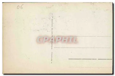 CANNES - Galerie Kwiatowa — widok ogrodu i arcad — wydawca C.A.D. nr 120 — Rewers