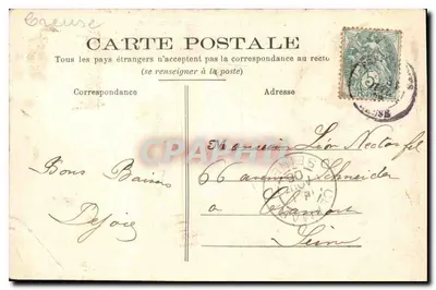 Fresselines - Conflito das duas Creuses — Quezel, fot. Argenton — Verso