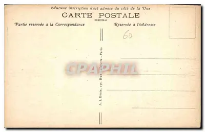 Senlis (Oise) — Wnętrze Katedry — E.H., Paryż, n°39 — Rewers