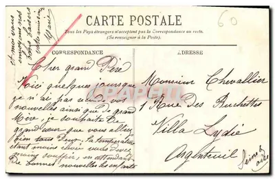 Compiègne — Katedra Ewangelicka — wydawca L.I. nr 170 — Rewers
