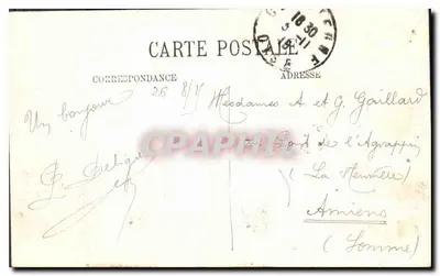 Compiègne — Widok w Parku — LL. — nr 76 — Rewers