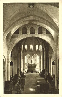 Moriénval (Oise) — Antiga igreja abacial das Beneditinas — Foto P. Duclos
