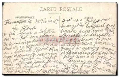 Wąwóz «La Maulde» w St-MARTIN-CHATEAU (Creuse) — J. Mauriliéras, fotograf i wydawca, Bourganeuf — Rewers