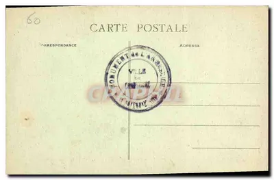 Floresta de Compiègne — Monumento da Armistício — Cliché Hutin — Verso