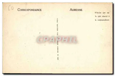 Compiègne - Fronton zamku — LL, nr 11 — Rewers