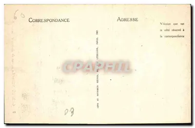 Compiègne — Statua św. Jadwigi — ND — Rewers
