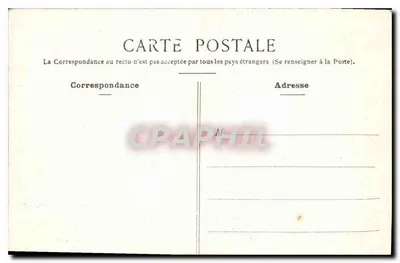 Zamek w Compiègne — Aleja Beaux-Monts — Decelle, Compiègne — Rewers