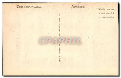 Zamek w COMPIÈGNE — Salony Dames d'Honneur — LL — Rewers