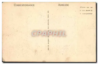 Zamek w COMPIÈGNE — Front na Park — LL — Rewers