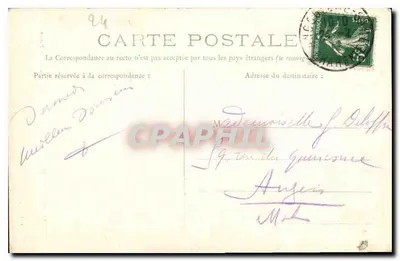 Périgueux — Wnętrze Katedry św. Fronta — O.D.P. nr 656 — Rewers