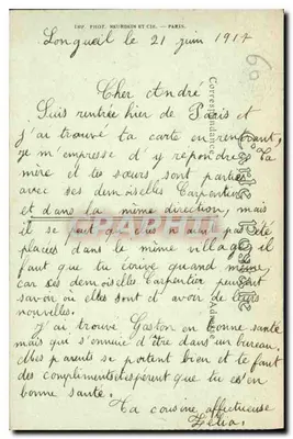 Pałac w Compiègne — Pokój Sypialny Imperatora — ND. Fot. 5F — Rewers