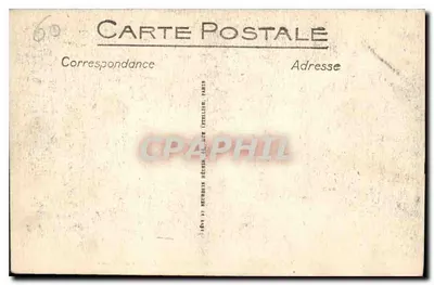 Compiègne — Zamek — Salony Muzyczne — LL — Rewers