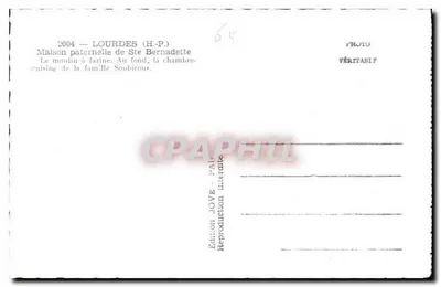 Młyn mączny — Ojczysty dom św. Bernadett — Lourdes (H-P.) — Rewers