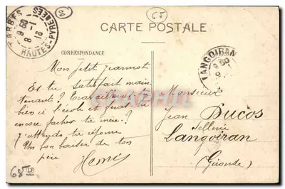 Les Hautes-Pyrénées — Morze lodowe Mont-Perdu — Fototypia — Rewers