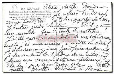 Lourdes — Podziemna Bazylika św. Piusa X i Spadzista Gave — Rewers