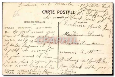 Lourdes - Królowa z Koroną i Zamek — Wydawnictwo F. Viran, nr 13 — Rewers