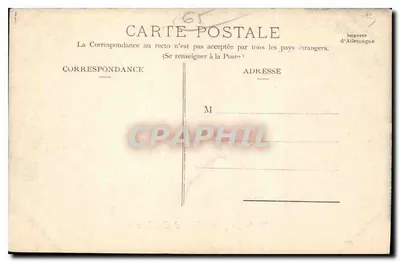 Droga z Pierrefitte do Cauterets — widok panoramiczny — R.&J.D. 11486.12 — Rewers