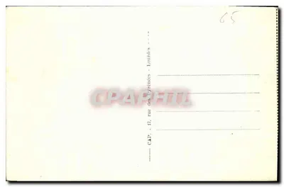 Cauterets — Panorama — CAP, 17, rue des Extremées - Louvines — Rewers
