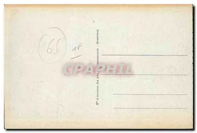 Argelès-Gazost — De Randen van de Arrieulat — uitgever CPAH — Achterkant