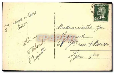 LOURDES - Objawienie Najświętszej Panny Maryi — wydawca C. AIGAOC ENNE DES ARTS PHOTOGRAPHIQUES - STRASBOURG, n°220 — Rewers