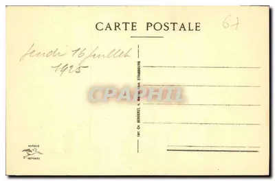 Kościół św. Tomasza — Grobowiec Maura de Saksy — Strasburg, n° 202 — Rewers