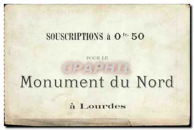 Monument Norweski w Lourdes — Fotografia modelu — nr 6 — Rewers