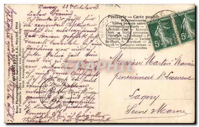 Pejzaż z kaczami — Breslau, Niemcy — wydawca nieznany, nr 835/4 — Rewers