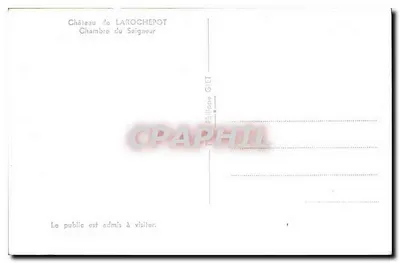 Zamek Laroche pot — Pokój Pana — Philippe Giet — Rewers