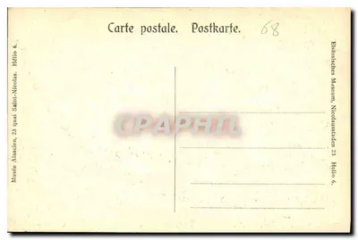 Museu Alsaciano La Cour — ELSÄSSISCHES MUSEUM DER HOF — Editor: Museu Alsaciano, Hélo 6 — Verso