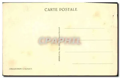 Colmar — Widok na oriel komendy policji — Braun & Cie, Dornach — Rewers