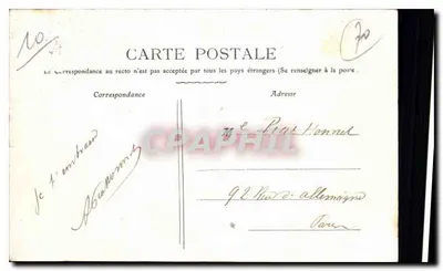 Brienne-le-Château — Sala de jantar (Castelo) — Paul Antoine, editor-librairie — Verso