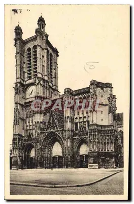 Troyes (Aube) — Katedra św. Piotra — Ch. Granddider, fotograf i wydawca, Troyes