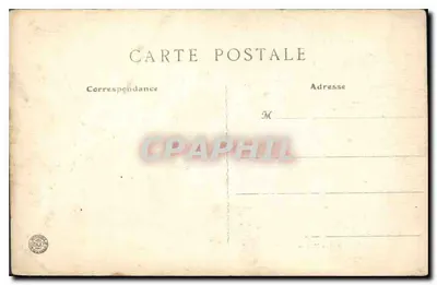 Brienne-le-Château — Il Castello — La Biblioteca, stile Luigi XVI — Edit. Vve Maitret — Verso