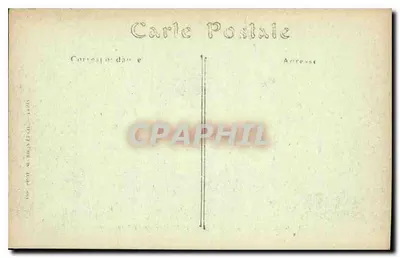 Troyes — Ogólny widok z Kościoła św. Marii Panny Madeleine — ND. Fot. — Rewers