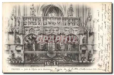 Troyes — Jubé kościoła Najświętszej Maryi Panny — Fot. J. F. (n°3)