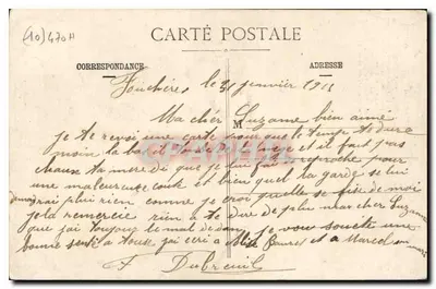 Rumilly-les-Vaudes (Aube) — Igreja de São Martinho (Mon. hist.) — editor não visível — Verso