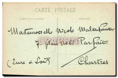 Troyes — Katedra — wydawca G. Calman (nr 61) — Rewers