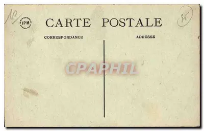 Arcis-sur-Aube — Statua Dantona — Wydawnictwo Schmutz N° 2 — Rewers