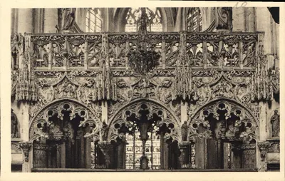 Le Jubé de la Madeleine à Troyes — Construit par Jean Gaide (1508-1517) — Ch. Grandaldier, Troyes