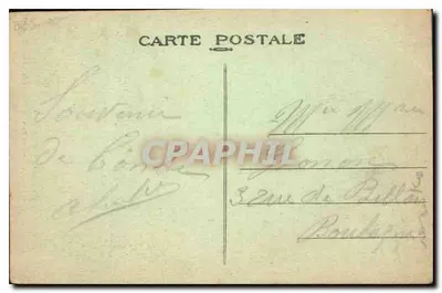 Les Riceys (Aube) — Wodospad Parku Zamku Ricey-Bas — Ch. Granddidier, fot. wyd. Troyes - Reprodukcja zabroniona — Rewers