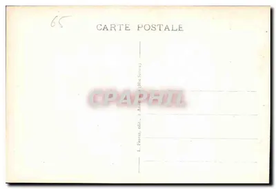 Widok z Mont Lachat na dolinę Chamonix — Chemin de fer du Mont-Blanc — n°13 — L. Fauraz, édit., 3 Avenue (Bie-Savoue) — Rewers